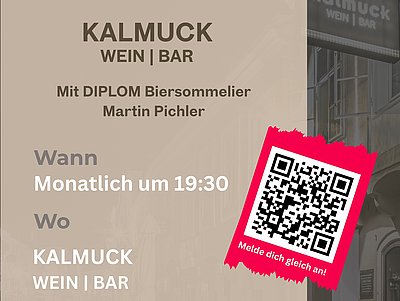 Bierverkostung Kalmuck: Termine & Anmeldung